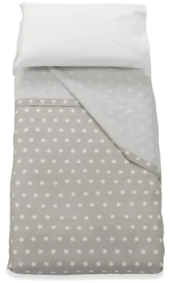 Set lenzuola lettino Italbaby 020 1008 004 STARLETTE completo Tortora