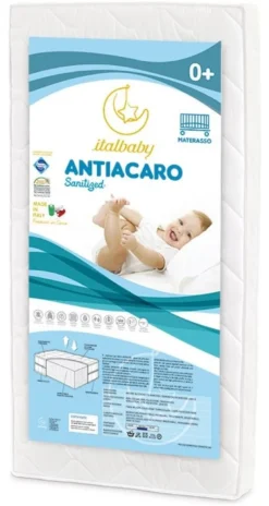 Set lettino infanzia con corredo tessile Italbaby 080 8320 001 EXPLORE