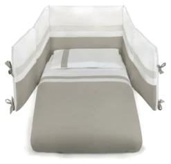 Set lettino infanzia con corredo tessile Rigato Pali 0127WINNW WIN Bia