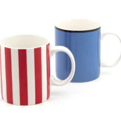 Set 2 mug new bone china - 350 ml - Etna