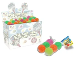 Set palline per racchettoni Teorema 51552 TEO'S Colori assortiti