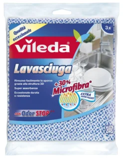 Set panni Vileda Lavasciuga Assortito