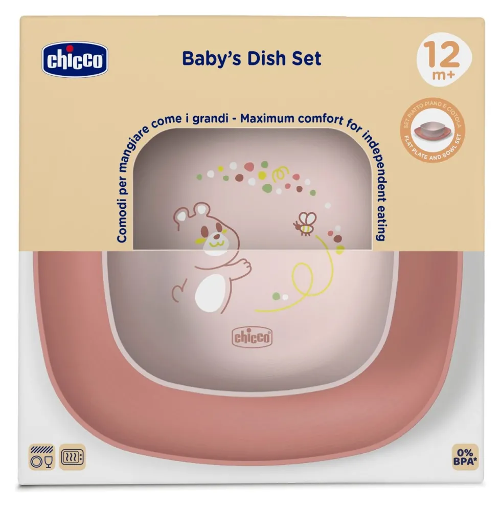 Set pappa Chicco 00016002150000 Rosa