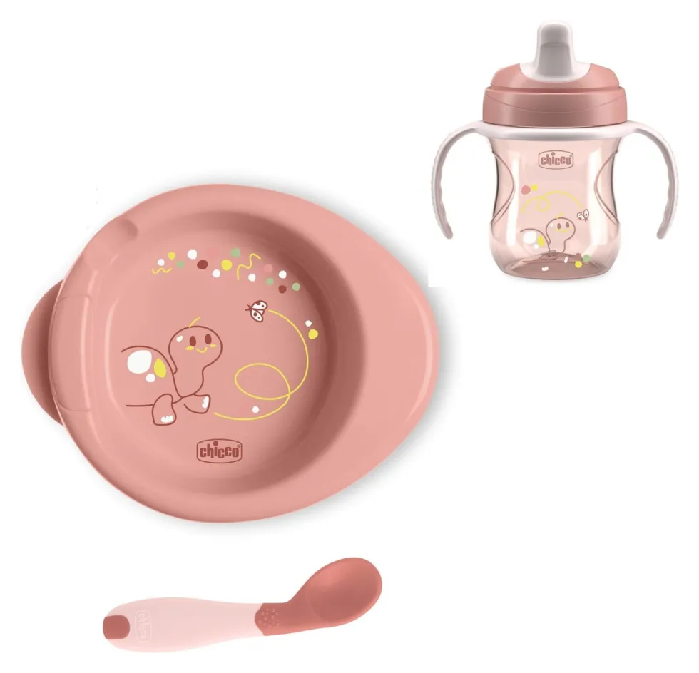 Set pappa Chicco 00016200150000 Rosa