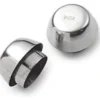 Set paraspruzzi caffettiere Pedrini 130 LILLO Cromo lucido