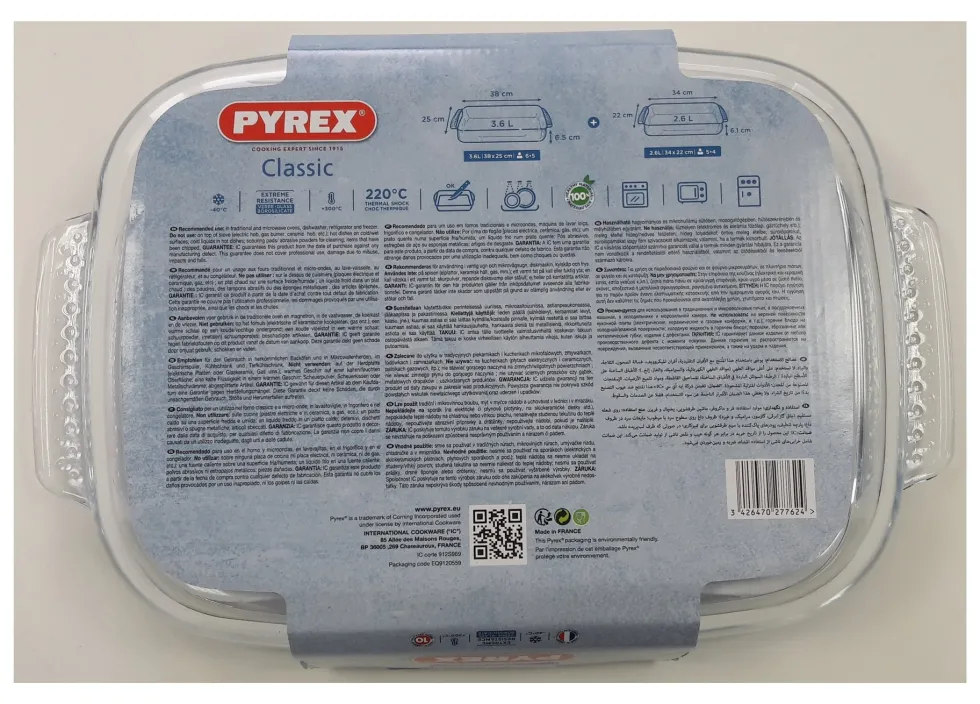 Set pirofile Pyrex 912S969 7043