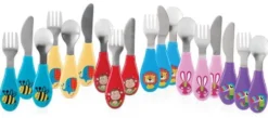 Set posate infanzia Nuby NV0501003 Assortito