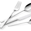 Set posate tavola Lagostina 14453652724 GIADA Cromo lucido