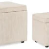 Set pouf Yes Everyday 0740994 DYLAN Bianco