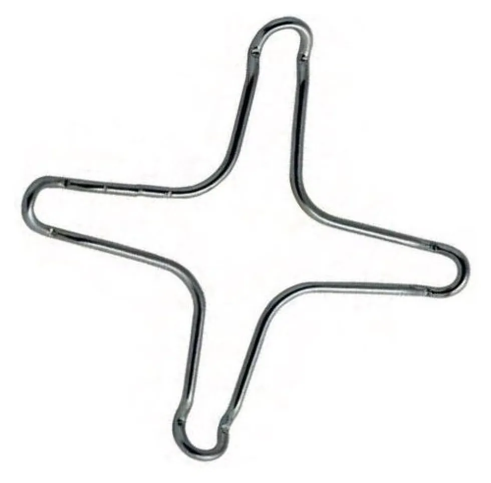 Set riduttori fornello Caper Art 9 2V Cromo lucido