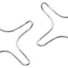 Set riduttori fornello Pedrini 0160 8 Cromo lucido