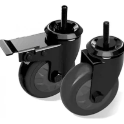 Set 2 ruote per supporti Big Green Egg