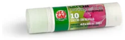 Set sacchi spazzatura Gel Sac CO830206 BIO con maniglia Bianco natural