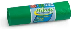 Set sacchi spazzatura Gel Sac V 982194 MILADY con legaccio Verde