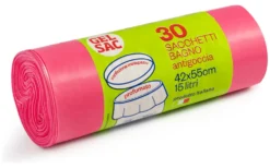 Set sacchi spazzatura Gel Sac 982202C con legaccio Verde