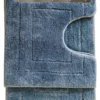 Set tappeti bagno Amicasa YM5013B FRAME Art 43 Grigio