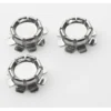 Set tappi bottiglia Pedrini 199 LILLO ermetici Cromo