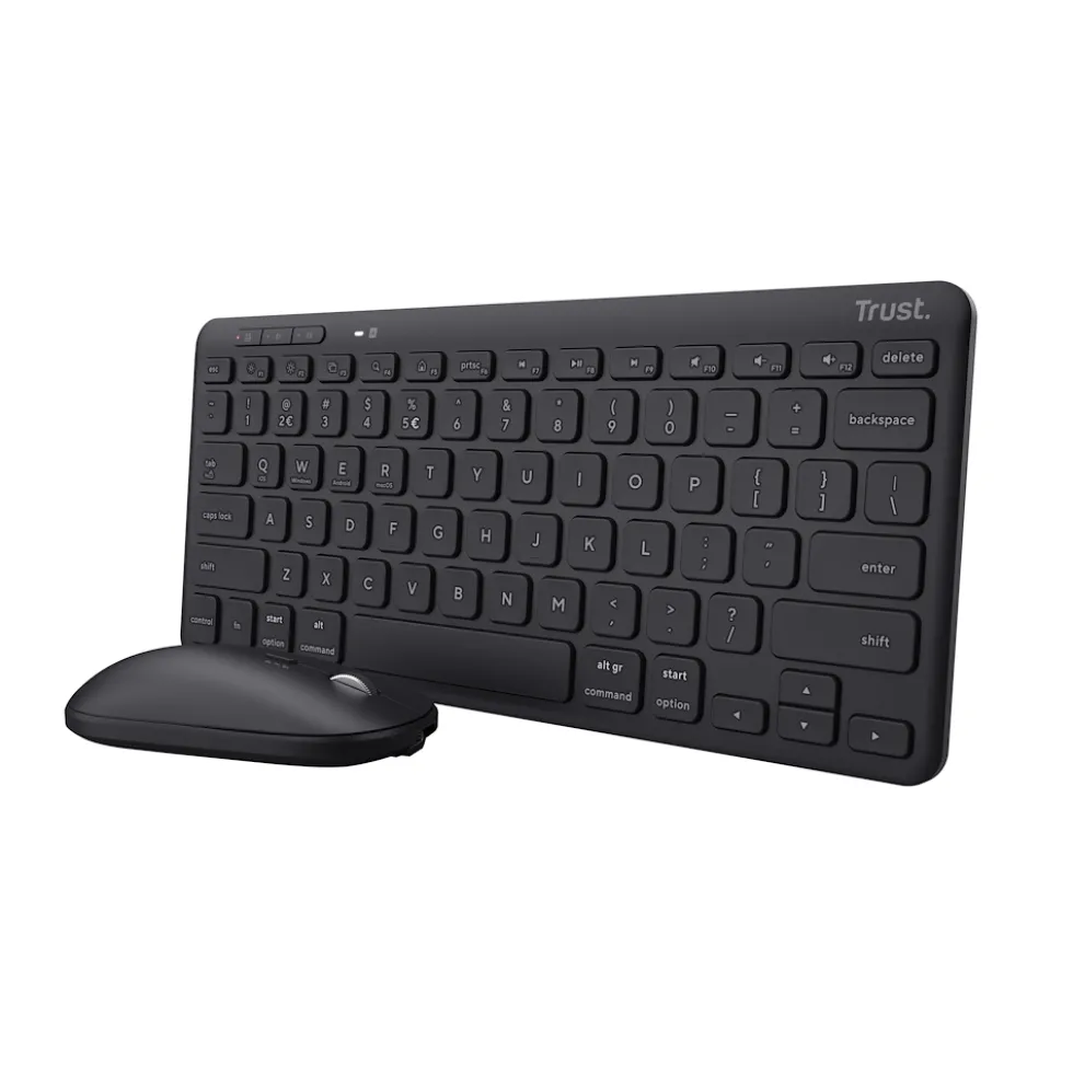Set tastiera e mouse wireless Trust Lyra 24844 multi-dispositivo