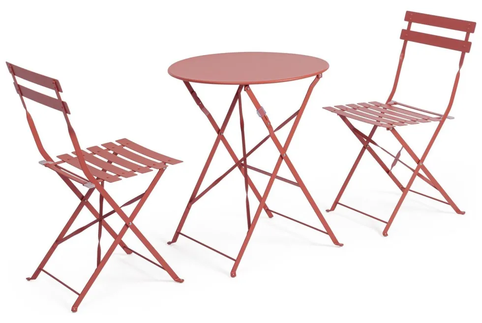 Set tavolo e sedie Yes Everyday 0804923 AUSTIN Terracotta