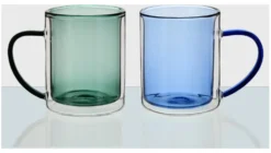 Set tazze Amicasa BG21175GB RIO Mug Verde e Blu
