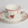 Set 6 tazze caffè con piattino 90 ml - Candy Canes