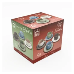 Set tazzine caffè Amicasa Art 48 HELIOS Colori assortiti