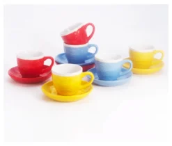 Set tazzine caffè Amicasa Art 44 RUBY Colori assortiti