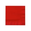 Set tovaglioli monouso Essebidue 700700RO 2 Veli Rosso