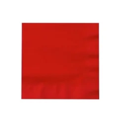 Set tovaglioli monouso Essebidue 700700RO 2 Veli Rosso
