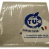 Set tovaglioli monouso Essebidue GR00900930 Oxford 2 Veli Grigio