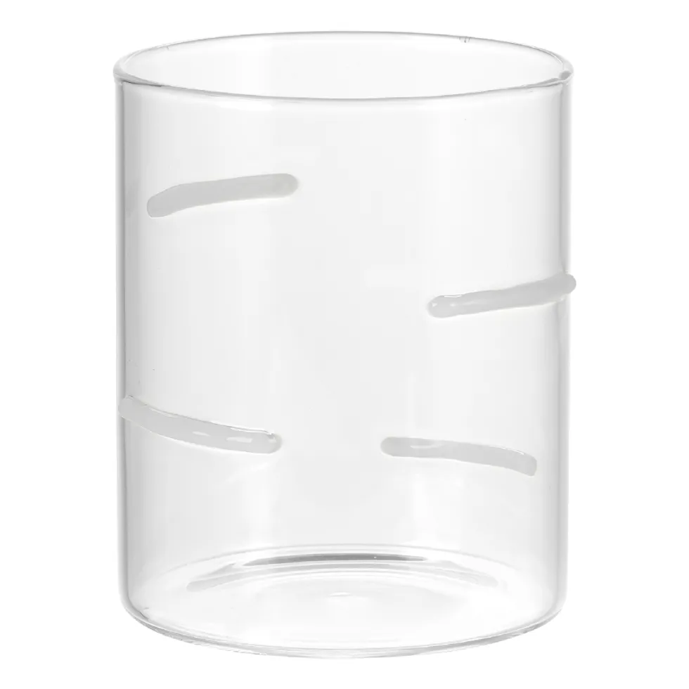 Set 4 tumbler Ø 8 x h 9,5 cm - Lignes