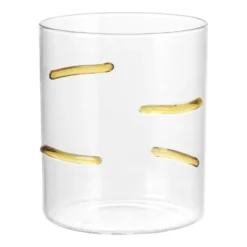 Set 4 tumbler Ø 8 x h 9,5 cm - Lignes