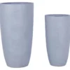 Set vasi piante Amicasa 016112 (32, 41 cm) Grigio