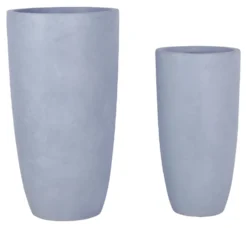 Set vasi piante Amicasa 016112 (32, 41 cm) Grigio