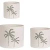 Set vasi piante Yes Everyday 0503381 JOELE Bianco