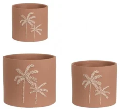 Set vasi piante Yes Everyday 0503382 JOELE Marrone