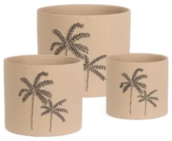 Set vasi piante Yes Everyday 0503383 JOELE Beige