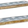 Set vassoi Yes Everyday 0551011 KERAN (38x12 e 46x15 cm) Azzurro decor