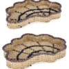 Set vassoi Yes Everyday 0141583 KYA (44x30 e 50x38x6 cm) Naturale e Bl
