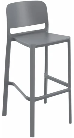 Sgabello Ambienta 07 OA 07GRI SALLY Grigio Metal