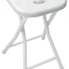 Sgabello bagno Gedy C07602 pieghevole Bianco