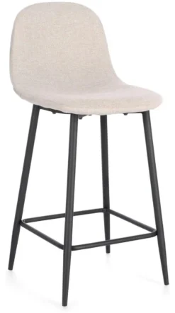 Sgabello Yes Everyday 0734261 NEW IRELIA Beige e Nero
