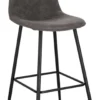 Sgabello Yes Everyday 0734243 NEW IRELIA Nero e Grigio scuro