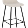 Sgabello Yes Everyday 0734244 NEW IRELIA Nero e Beige
