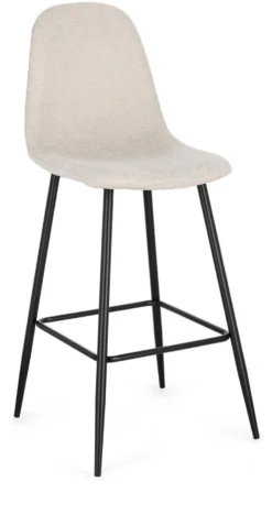 Sgabello Yes Everyday 0734244 NEW IRELIA Nero e Beige