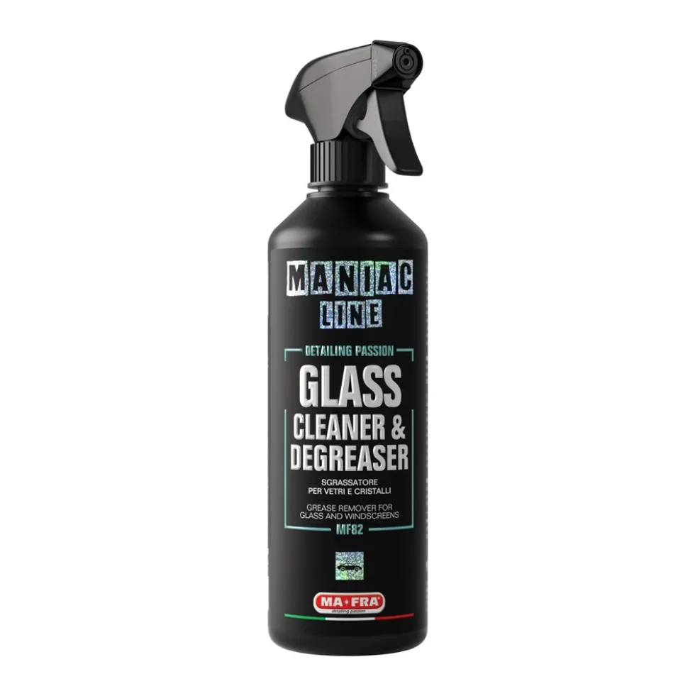 Sgrassatore per vetri e cristalli auto 500 ml - Maniac Line