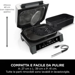 Sharkninja Griglia E Friggitrice Aria 1760W 3,8L 6Prog