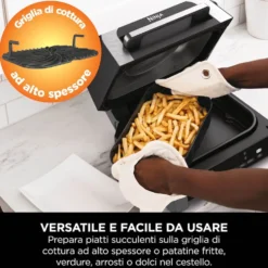 Sharkninja Griglia E Friggitrice Aria 1760W 3,8L 6Prog