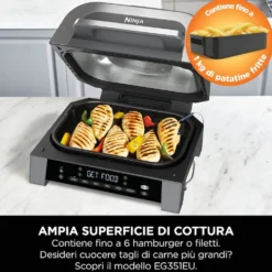 Sharkninja Griglia E Friggitrice Aria 1760W 3,8L 6Prog
