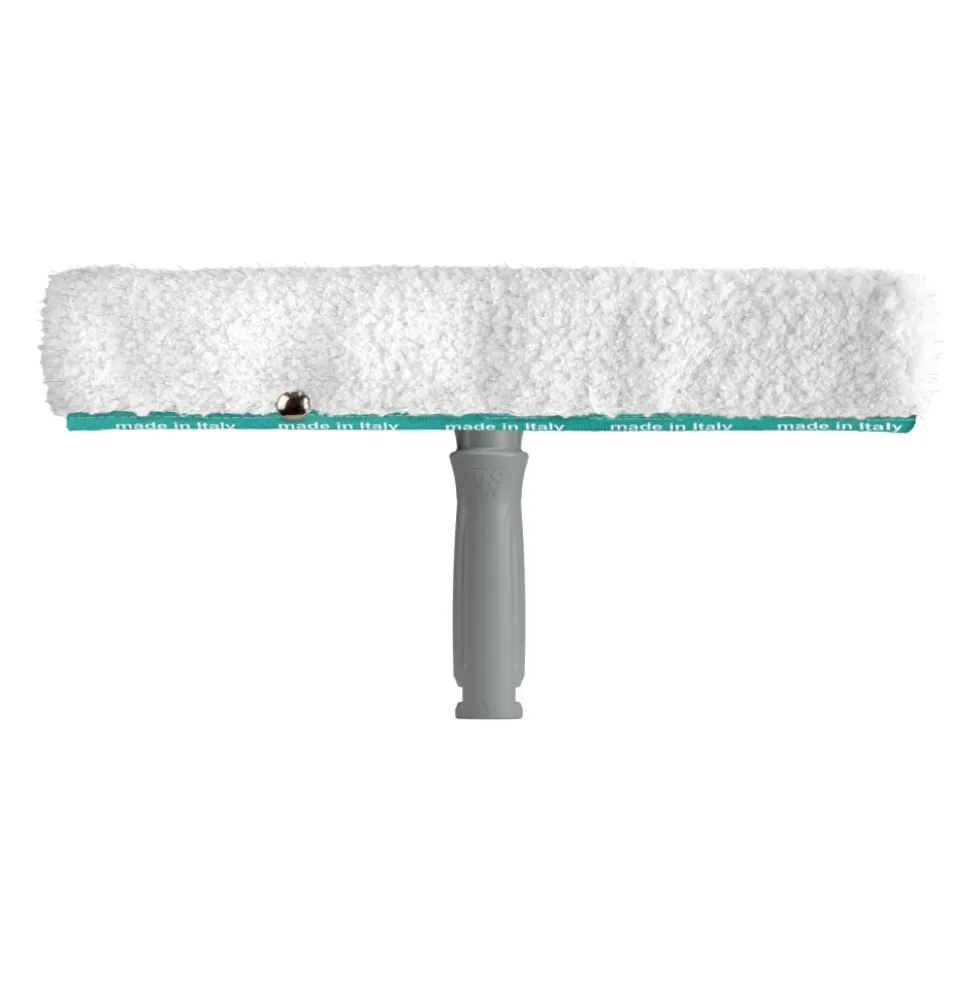 Sistema pulizia vetri Astro e ricambio vello microfibra con setole 35 cm